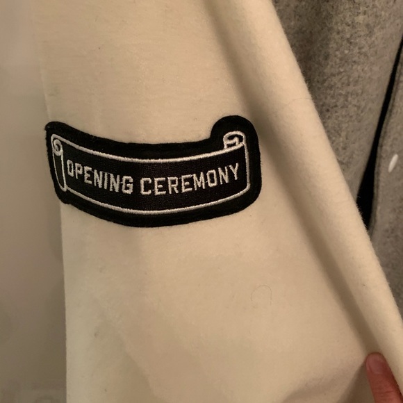 Opening Ceremony Bell Sleeve Varsity Jacket - Picture 3 of 5